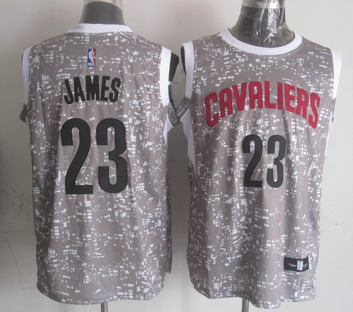 NBA Cleveland Cavaliers #23 james Grey National Flag Star Jersey->cleveland cavaliers->NBA Jersey